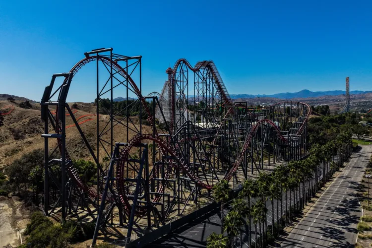 Six Flags Magic Mountain retires X2 roller coaster